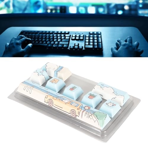 Mechanical Keyboard Keycaps - 8PCS PBT
