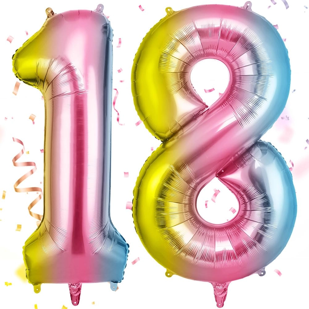 OFFCUP Number 18 - 1.0 Count Anniversary, Baby Shower, Birthday, Wedding