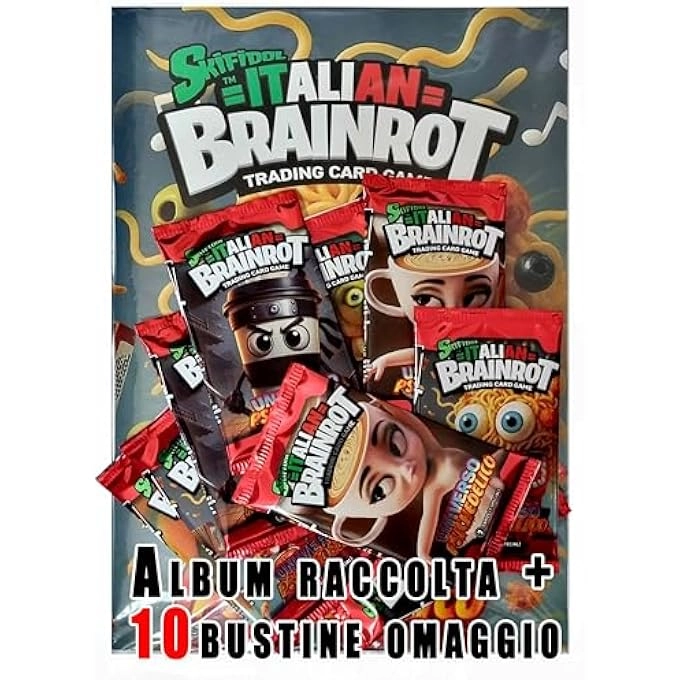 rayihni SKIFIDOL ITALIAN BRAINROT EXCLUSIVE ALBUM + Sealed Bags - 10pcs