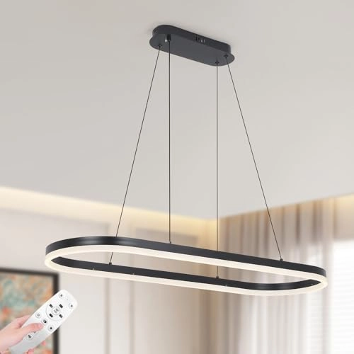 LED Oval Chandelier - 100cm