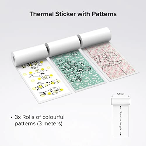 Thermal Sticker with Patterns