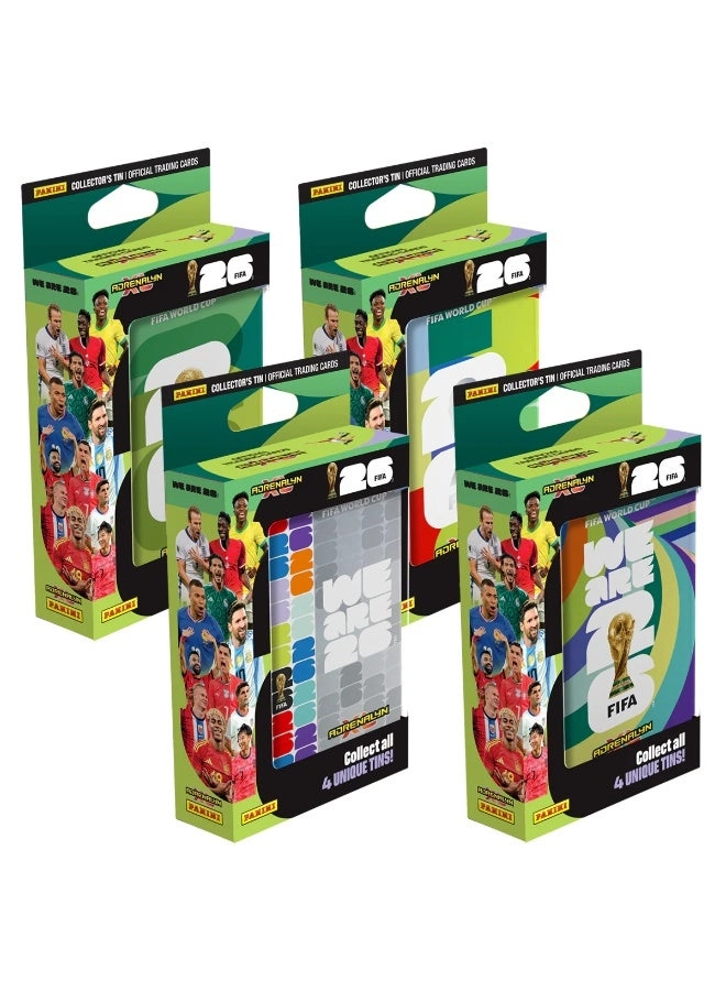 Panini FIFA World Cup 2026 Mini Tin - 5x5cm Pocket-Sized Metal Tin
