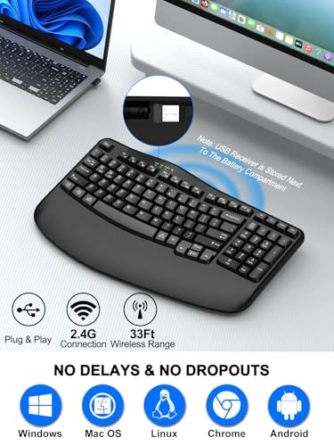 Wireless Keyboard - US Wired