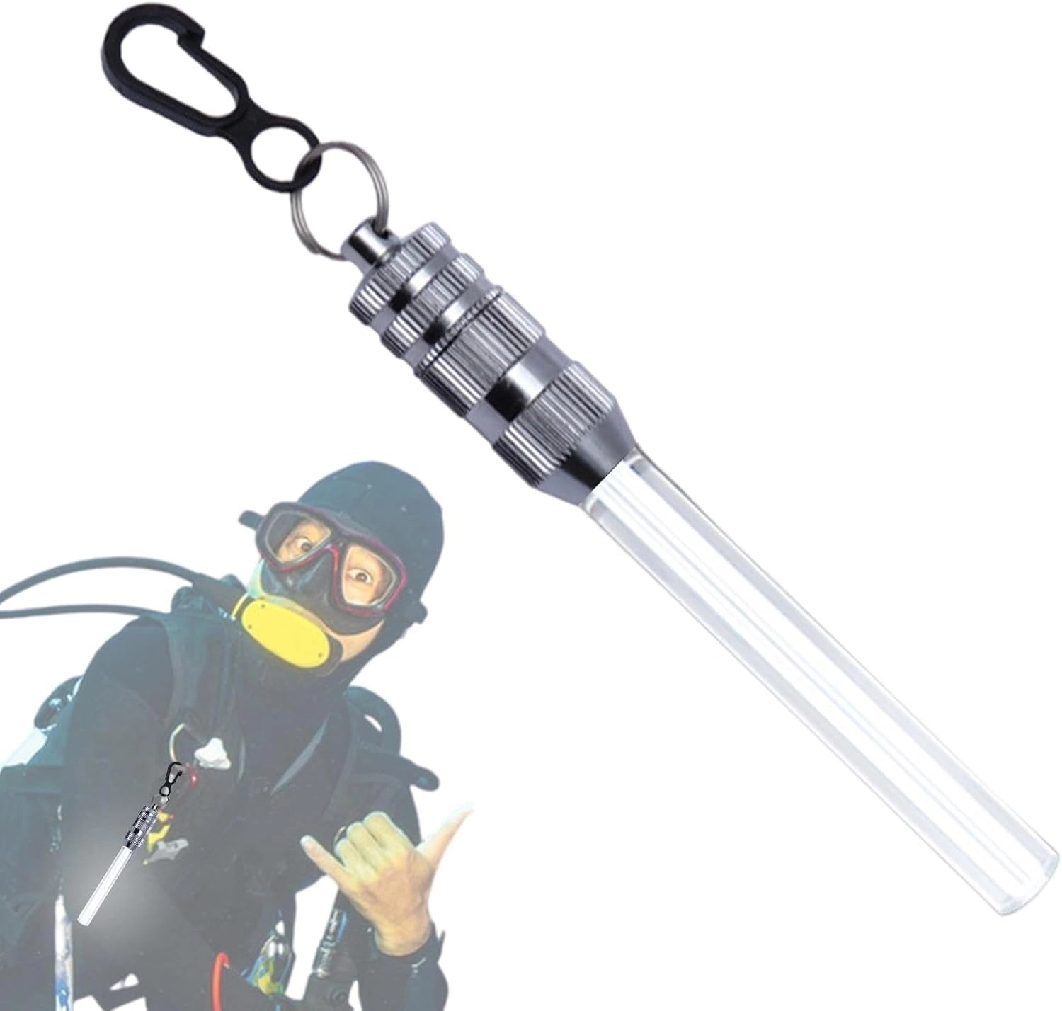 LED Diving Signal Light - Waterproof 91M 50H Red