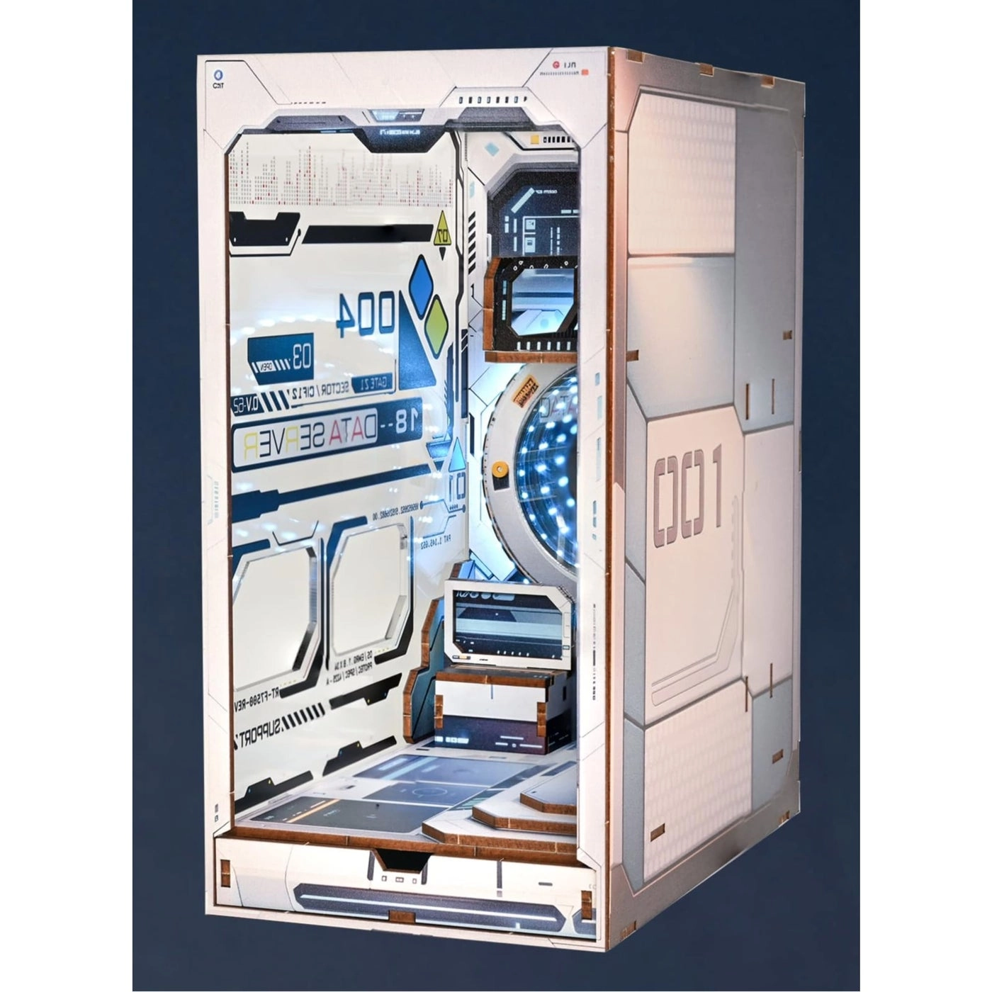 Book Nook Kit - Painter's Day at Dusk