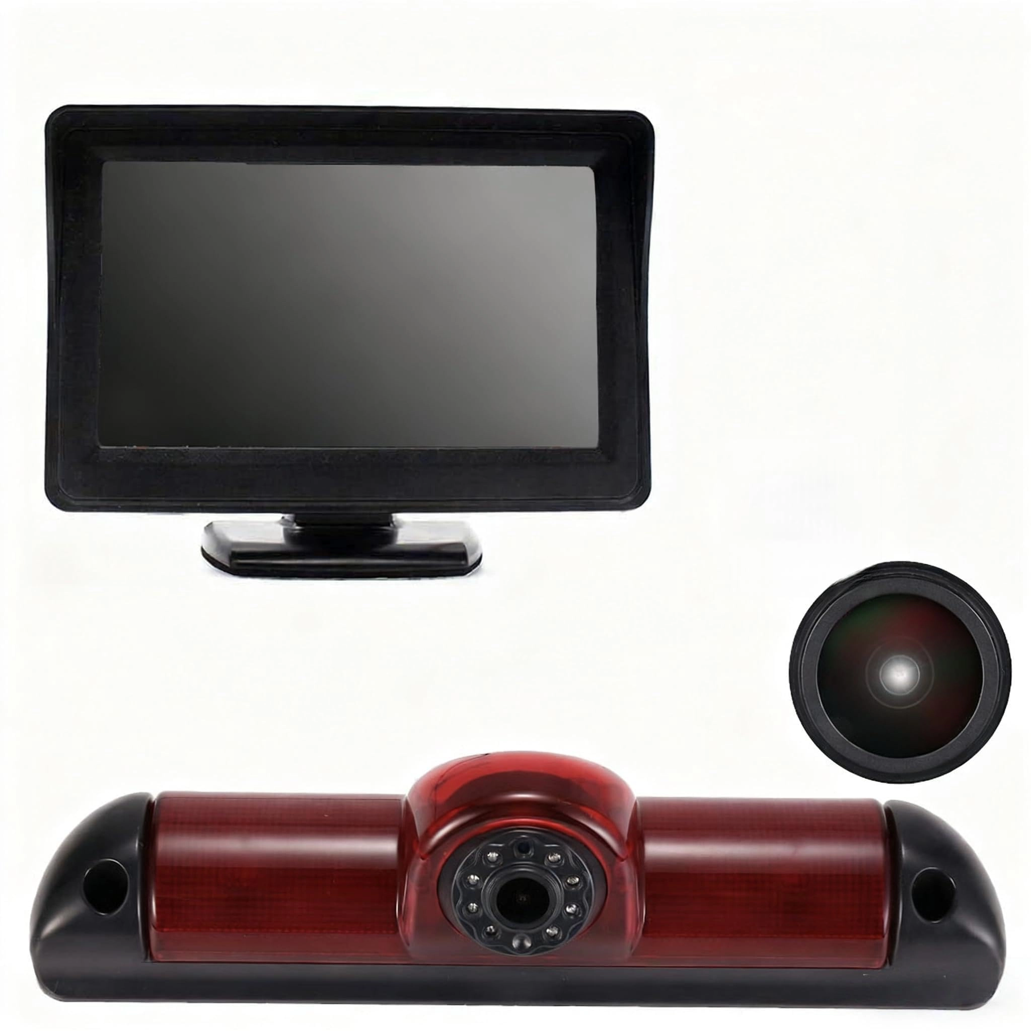 Third Brake Light Reversing Camera + TFT LCD Monitor - 4.3 inch