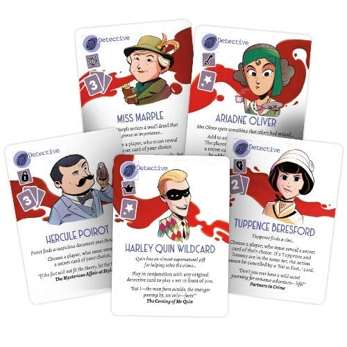 Agatha Christie's Death on The Cards - Card Game