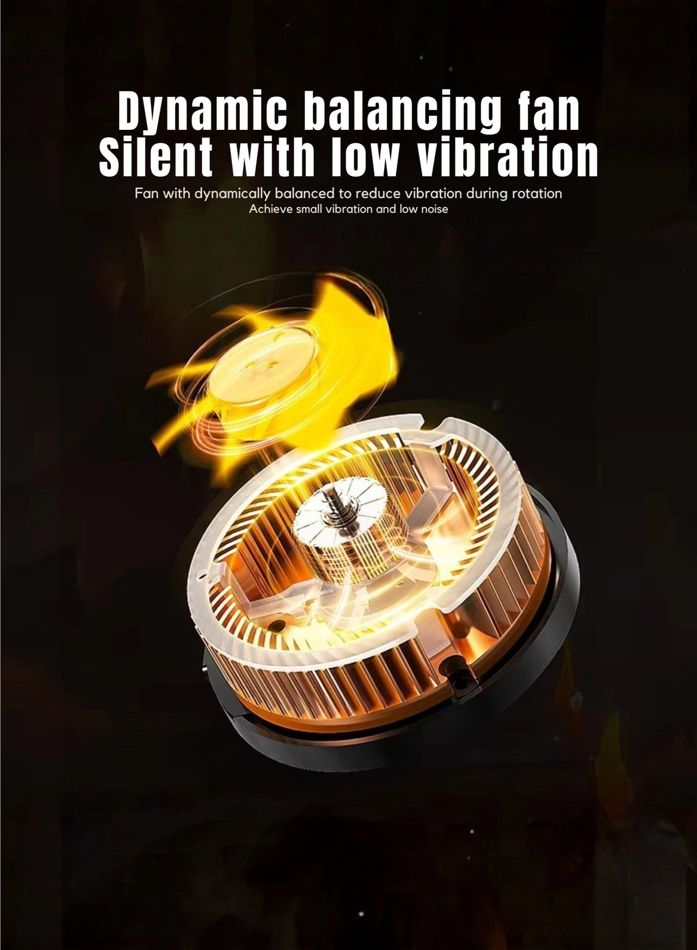 CX07 - Magnetic Cooler Fan Portable