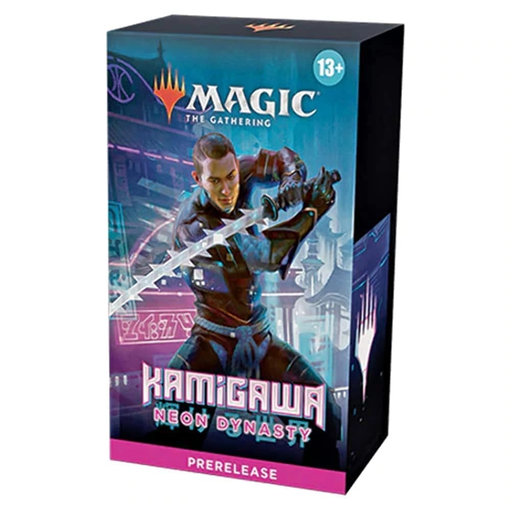Wizards of the Coast MTG Kamigawa Neon Dynasty Prerelease Kit - 15pcs