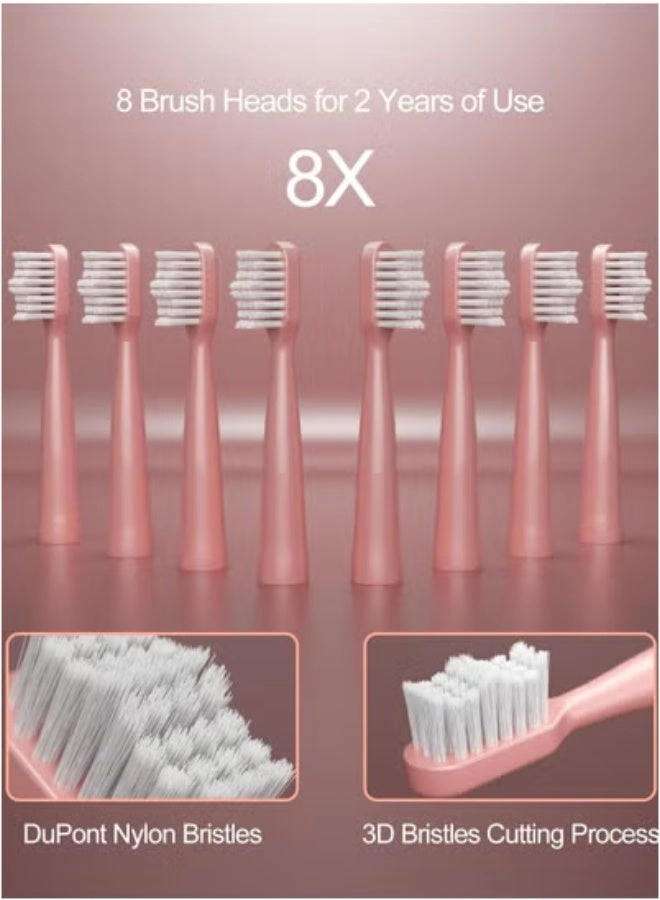 electric powerful toothbrush - 8 Brush Heads 31000 stroke/min