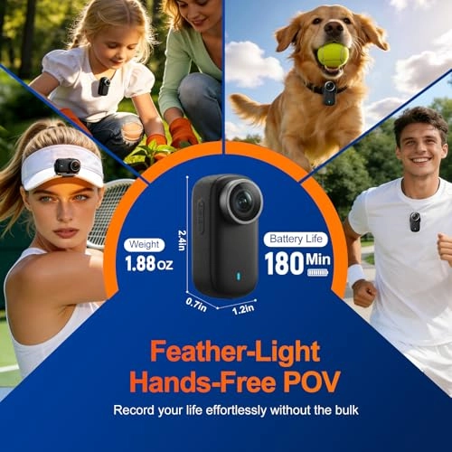 Mini Body Camera - 64GB 4K