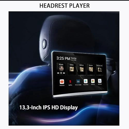 Headrest player - 13.3-inch
