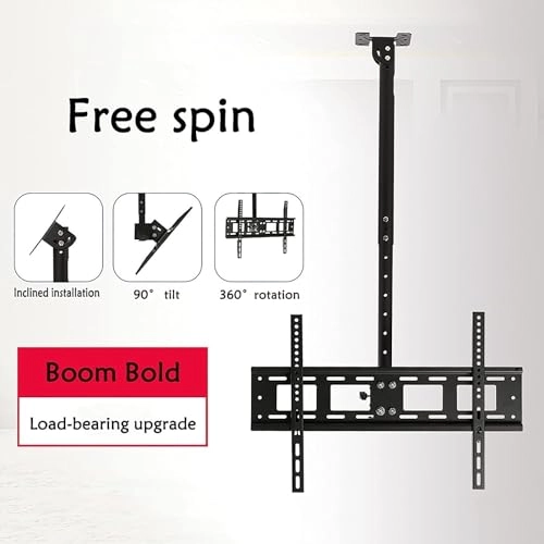 TV Ceiling Mount - 80kg 37-85 inch