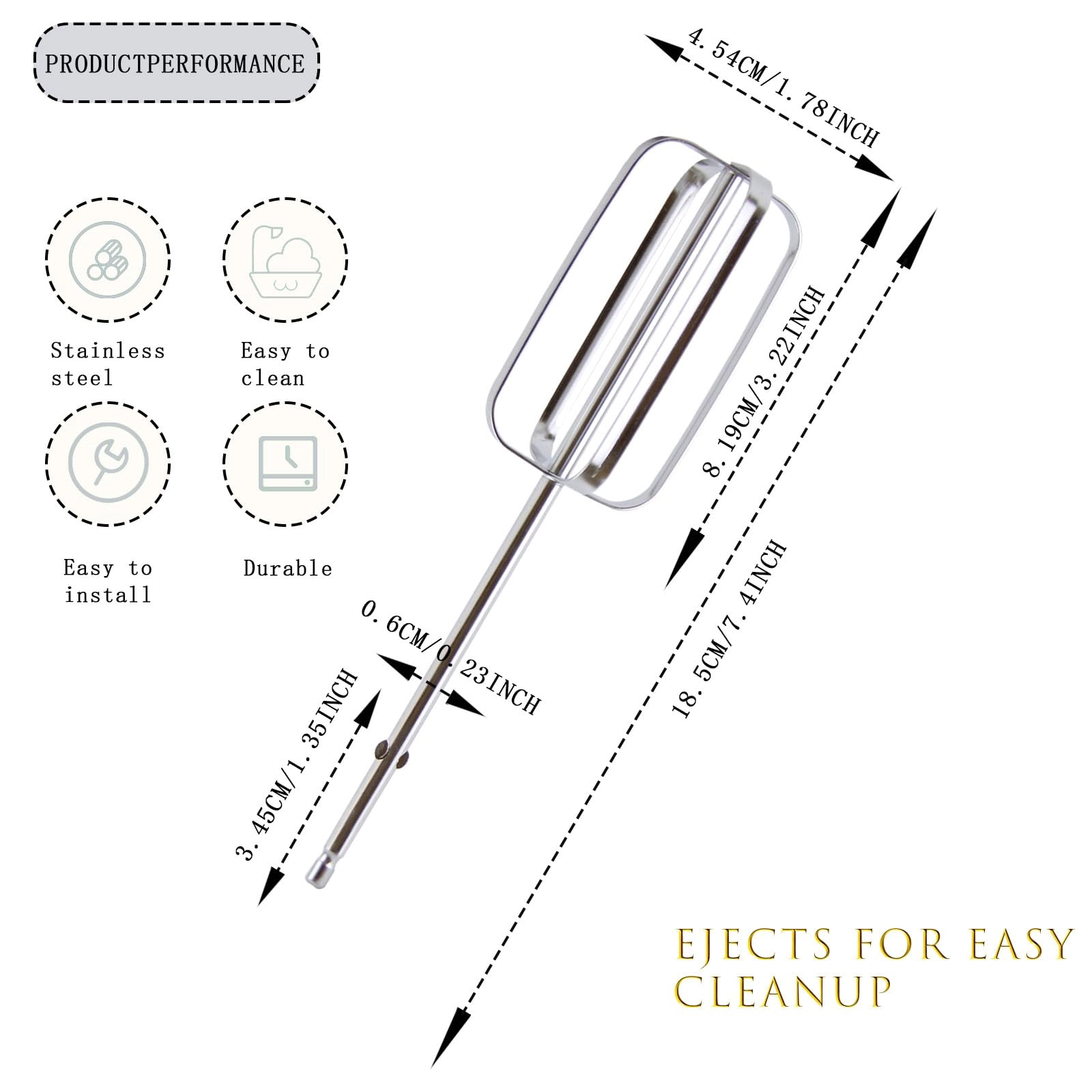 Hand Mixer Beaters