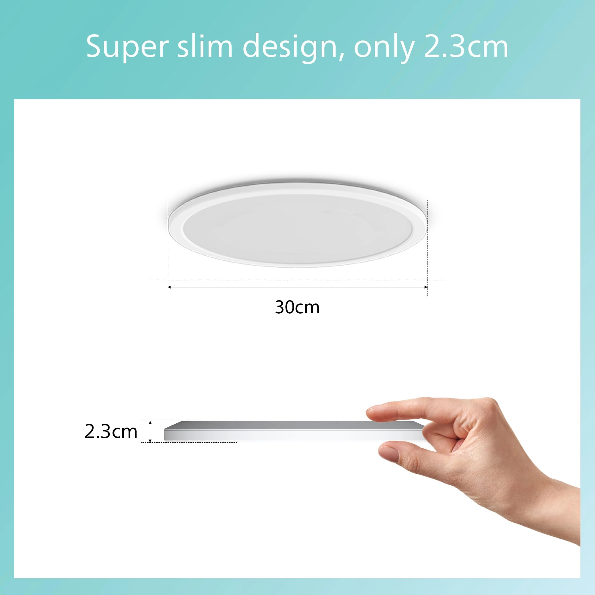 LED Superslim SceneSwitch - 2700K Dimmable