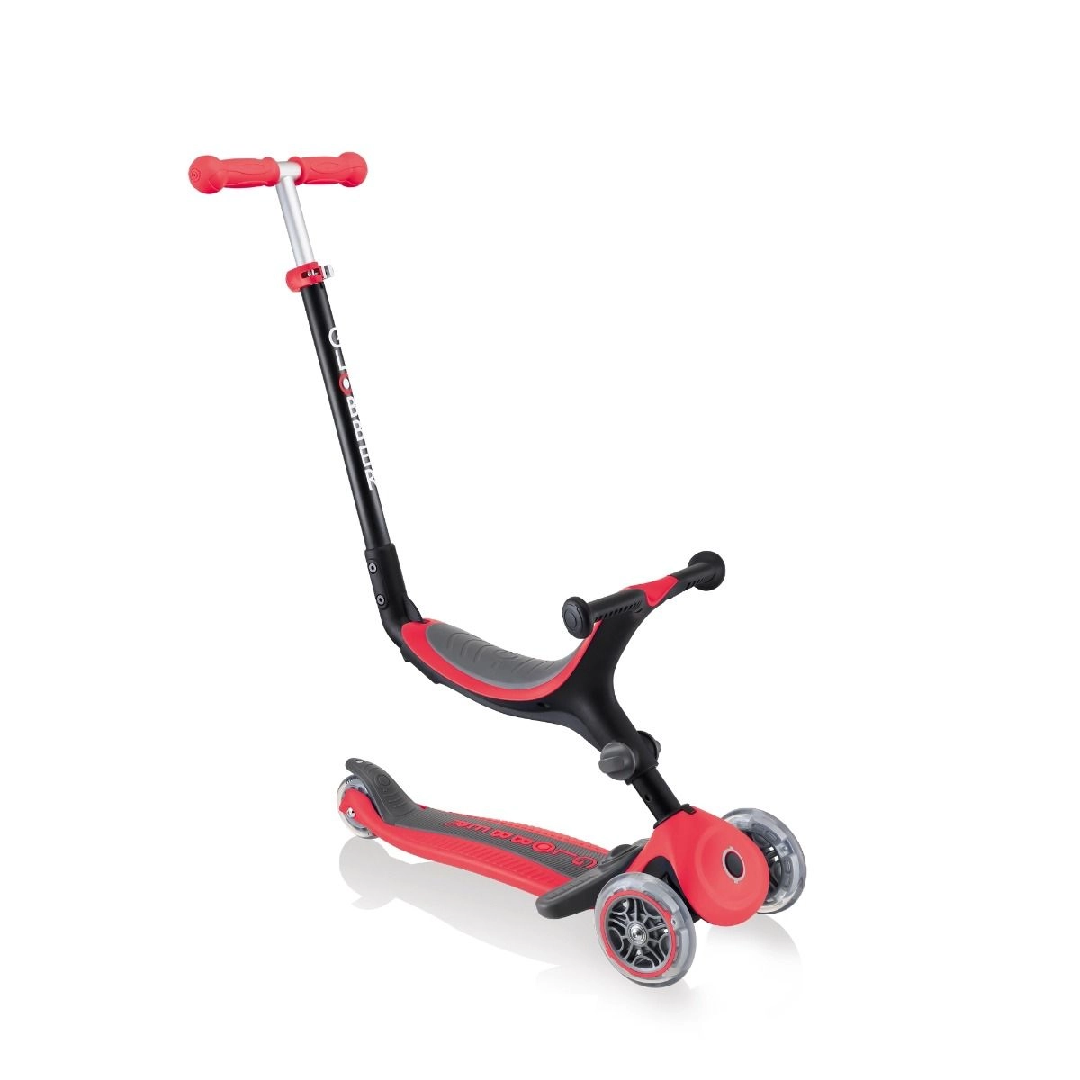 Globber Go Up Foldable Plus 3-Wheel Kick Scooter – Foldable