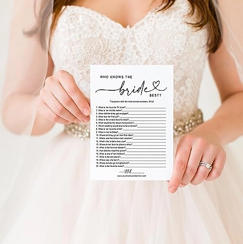 Who Knows The Bride Best - 50 piece(s)