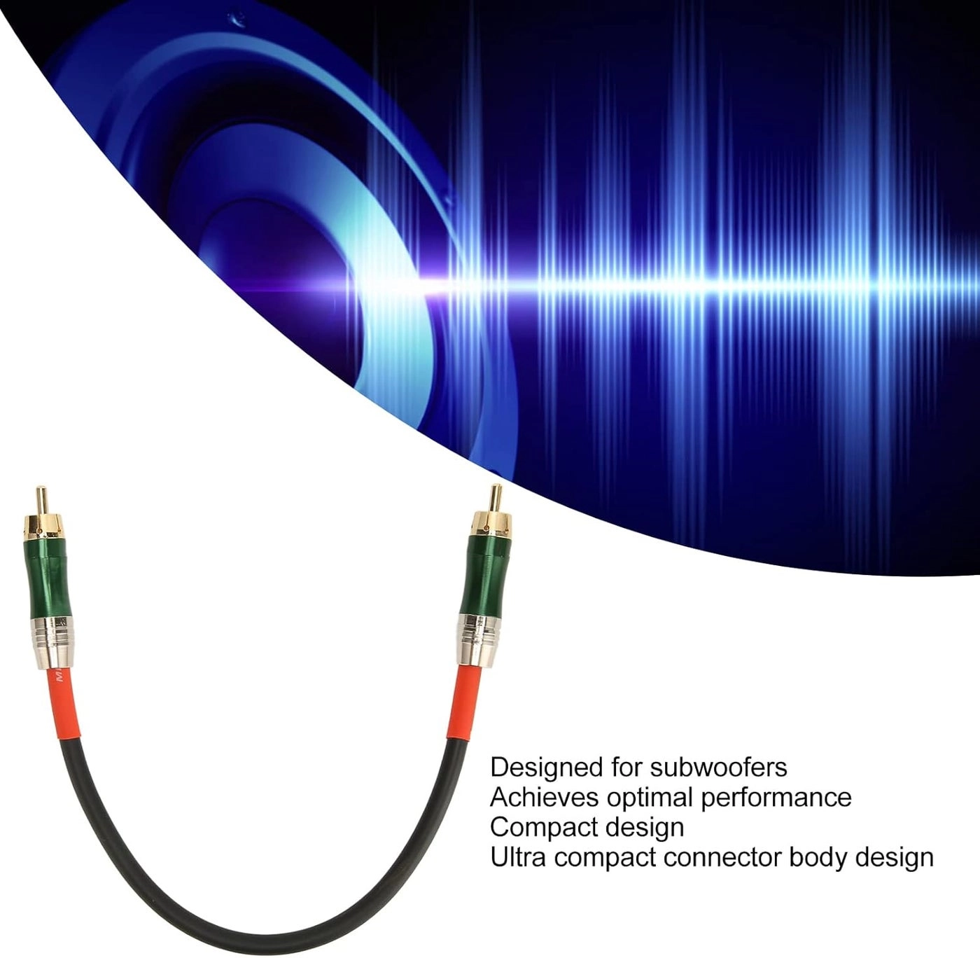 Male to Male Speaker Cable