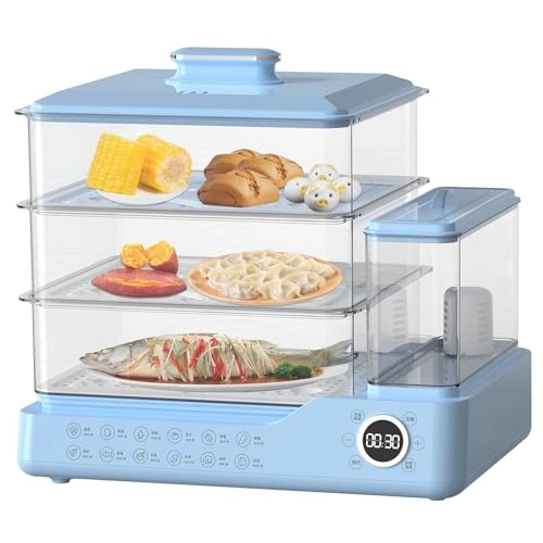 NDYJFLB 360° Steam Cycle Electric Food Steamer - 26L