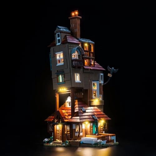 The Burrow - Collectors' Edition - LED Light Set Compatible with 76437