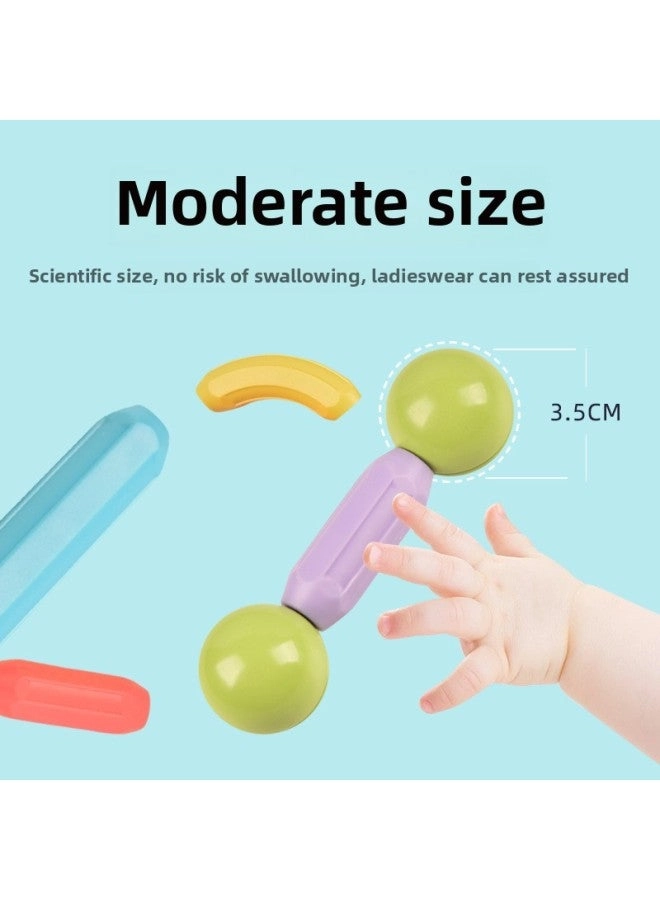 Magnetic Building Blocks - 46 pcs + Wheel