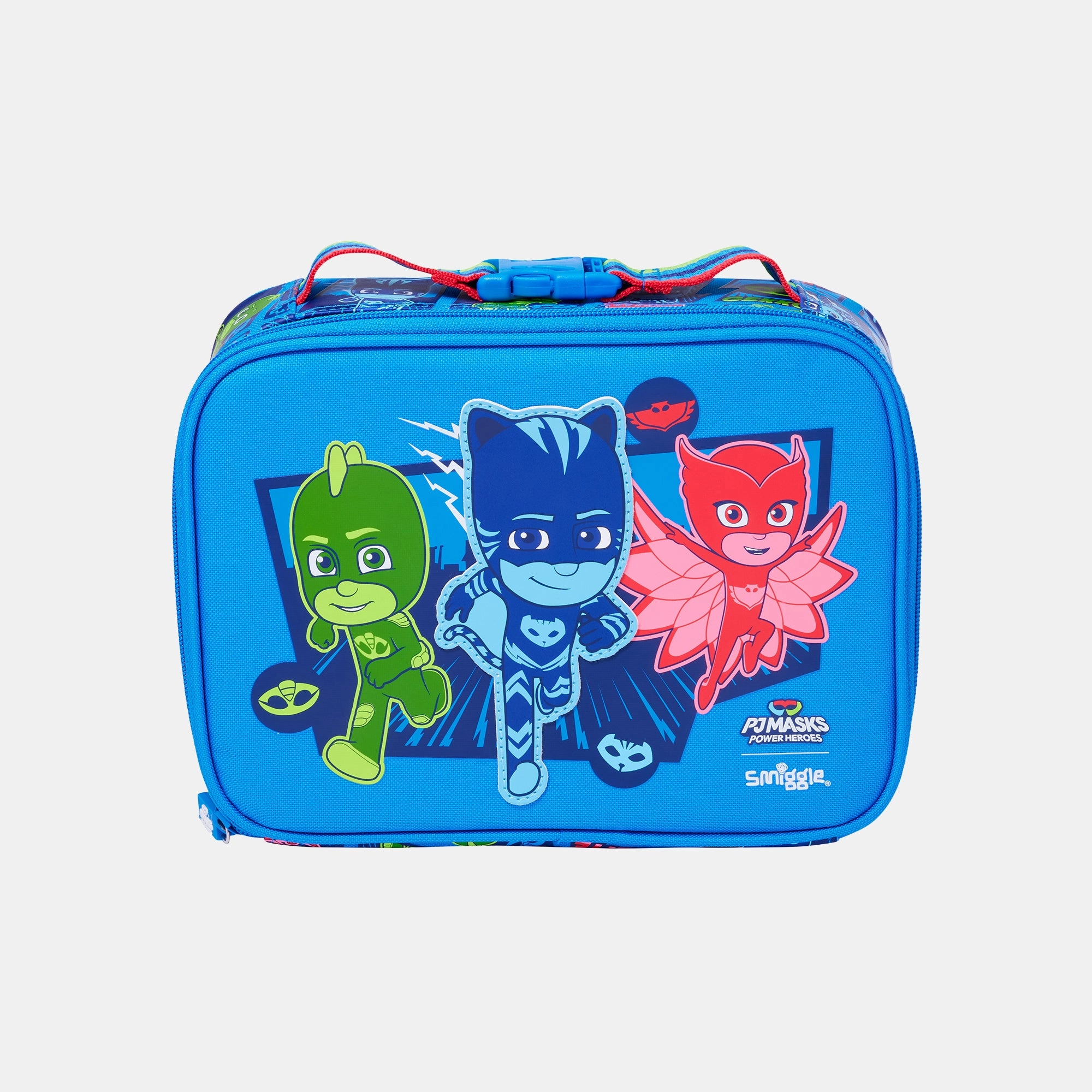 Smiggle Teeny Tiny Square Lunchbox - Pj Masks Power Heroes