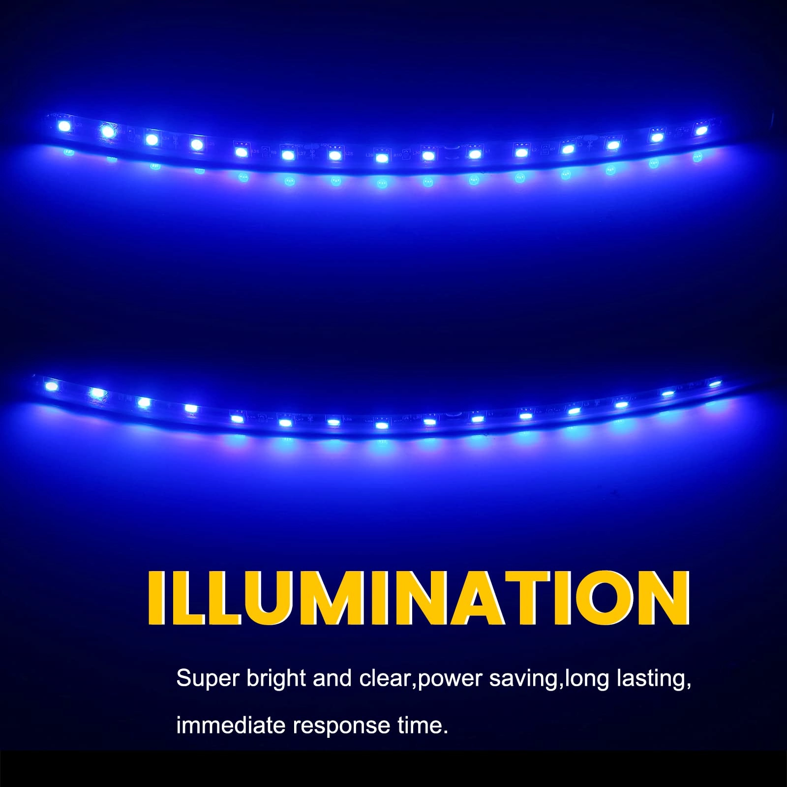 Underglow Led Strip Lights - 11 inch