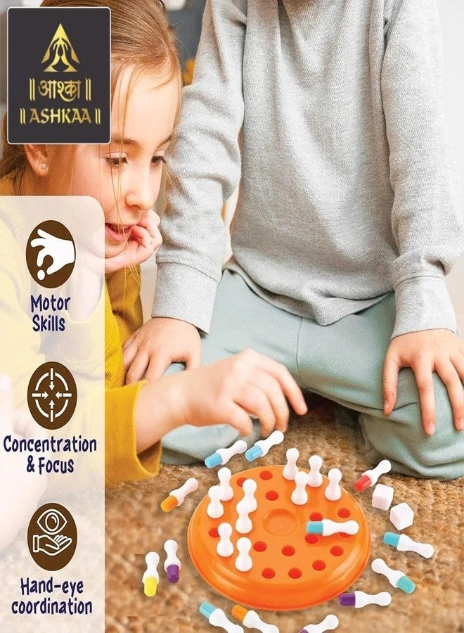 Colorful Match Stick Memory Game