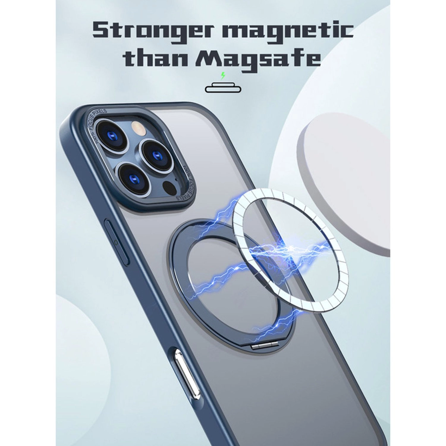 MagSafe Case - Thermoplastic Polyurethane, PC for iPhone 16 Pro Max