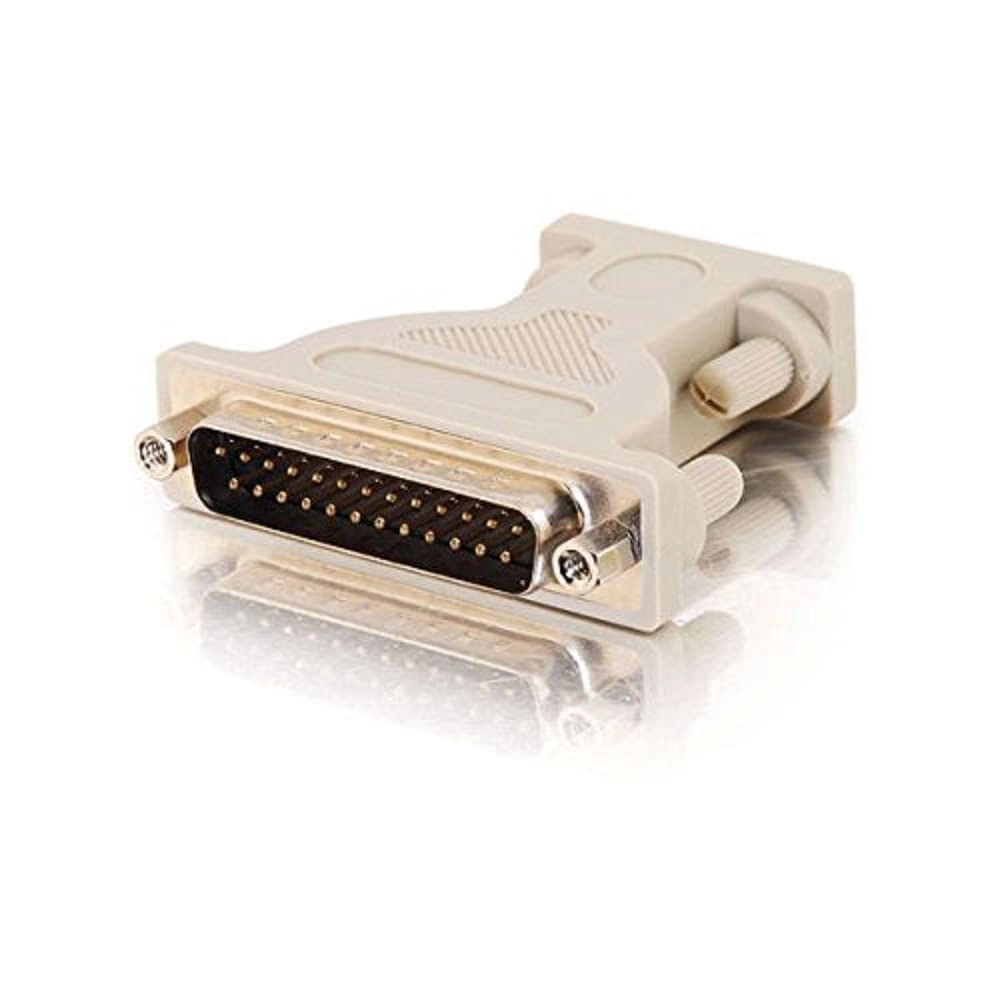 C2G 02446 DB9 Female to DB25 Male Serial RS232 Adapter