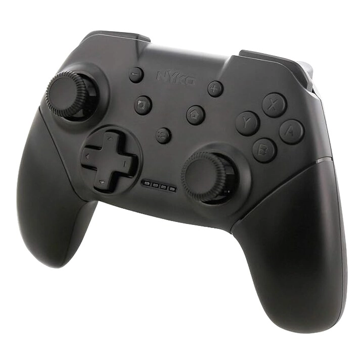OLED Model Joy-Con - Neon + Wireless Core Controller - Black