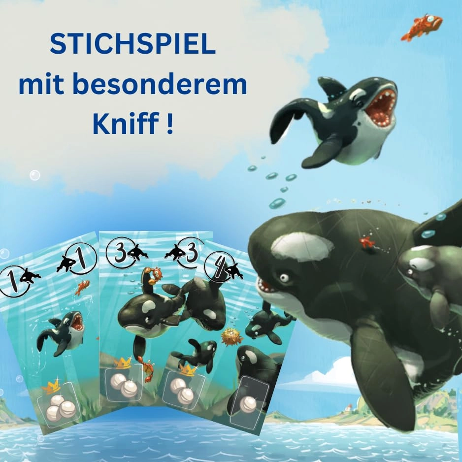 Stichwahl: Sea Creatures - Card Game (German)