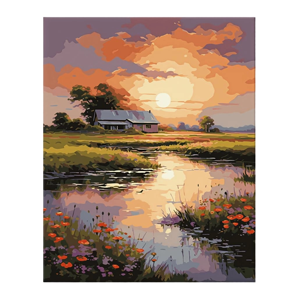 HASTHIP Paint by Number Kit - acrylic paints