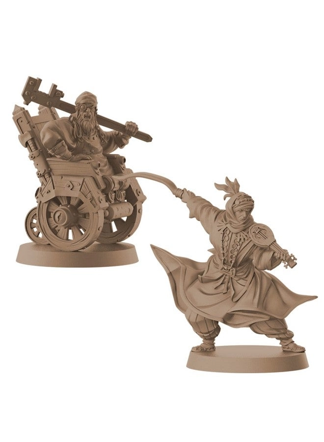 Massive Darkness 2: Bards and Tinkerers Vs. Metal Angel Heroes and Monsters Expansion