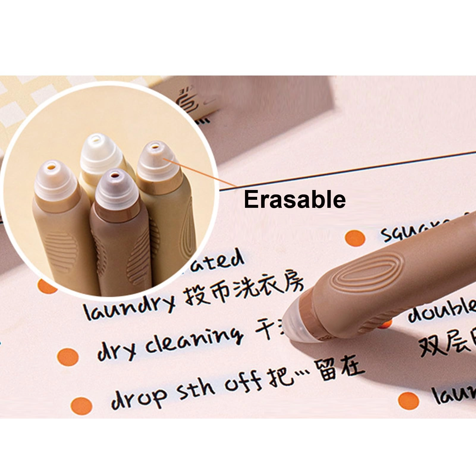 Cute Cat Erasable Pens - 4.0 Count 0.5mm