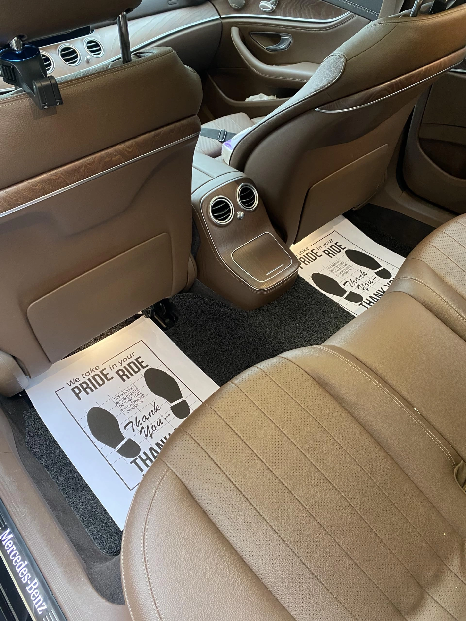 Car Paper Floor Mats