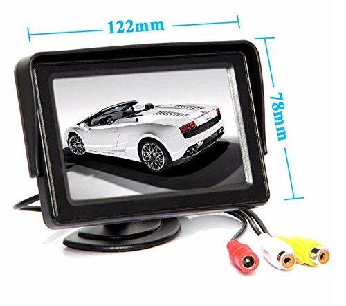 TFT LCD Color Monitor - 4.3 Inches