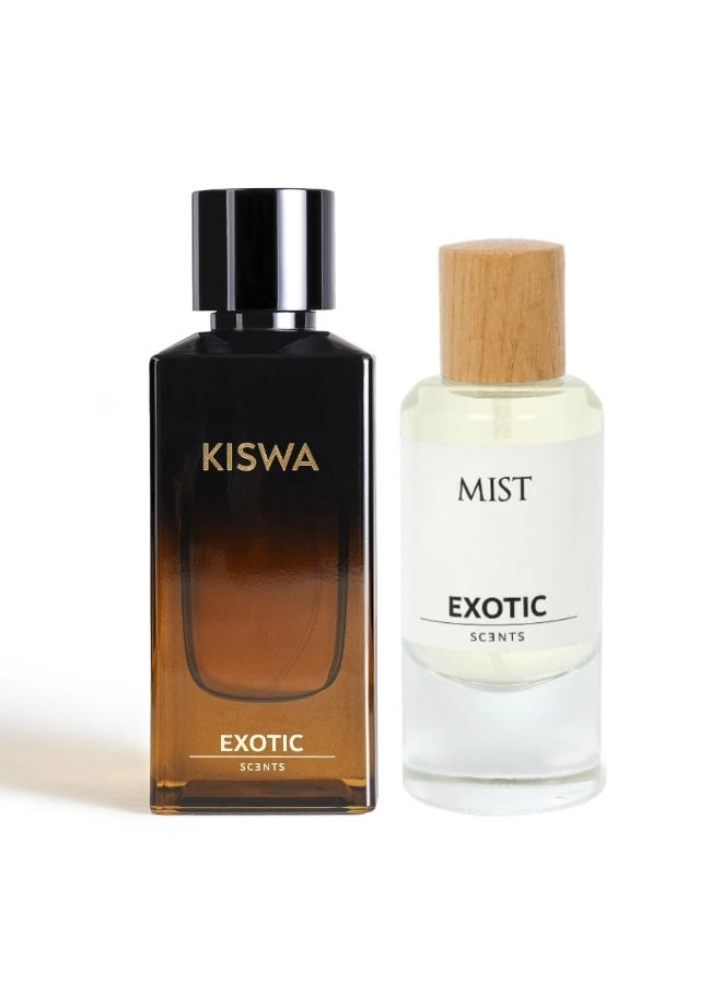 Exotic Scents KISWA Eau de Parfum - 80ml + Get Mist - 60ml
