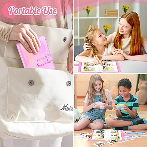 Instax Mini 96 Pockets Faux Leather PVC Photo Album