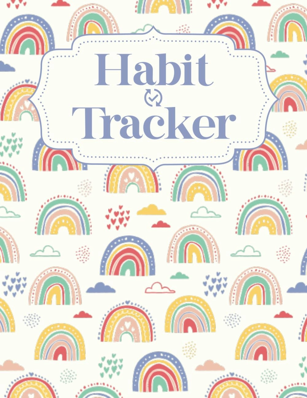 Independently published habit tracker 8.5 x 11 Softcover - 75 Pages