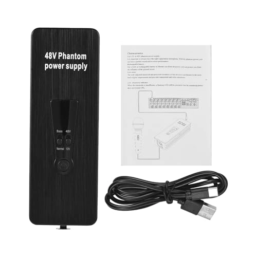 48V Power Supply XLR Microphone