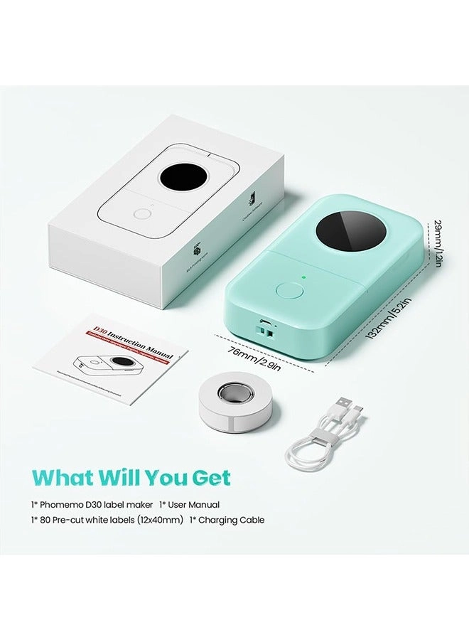 D30 - Portable Bluetooth Inkless