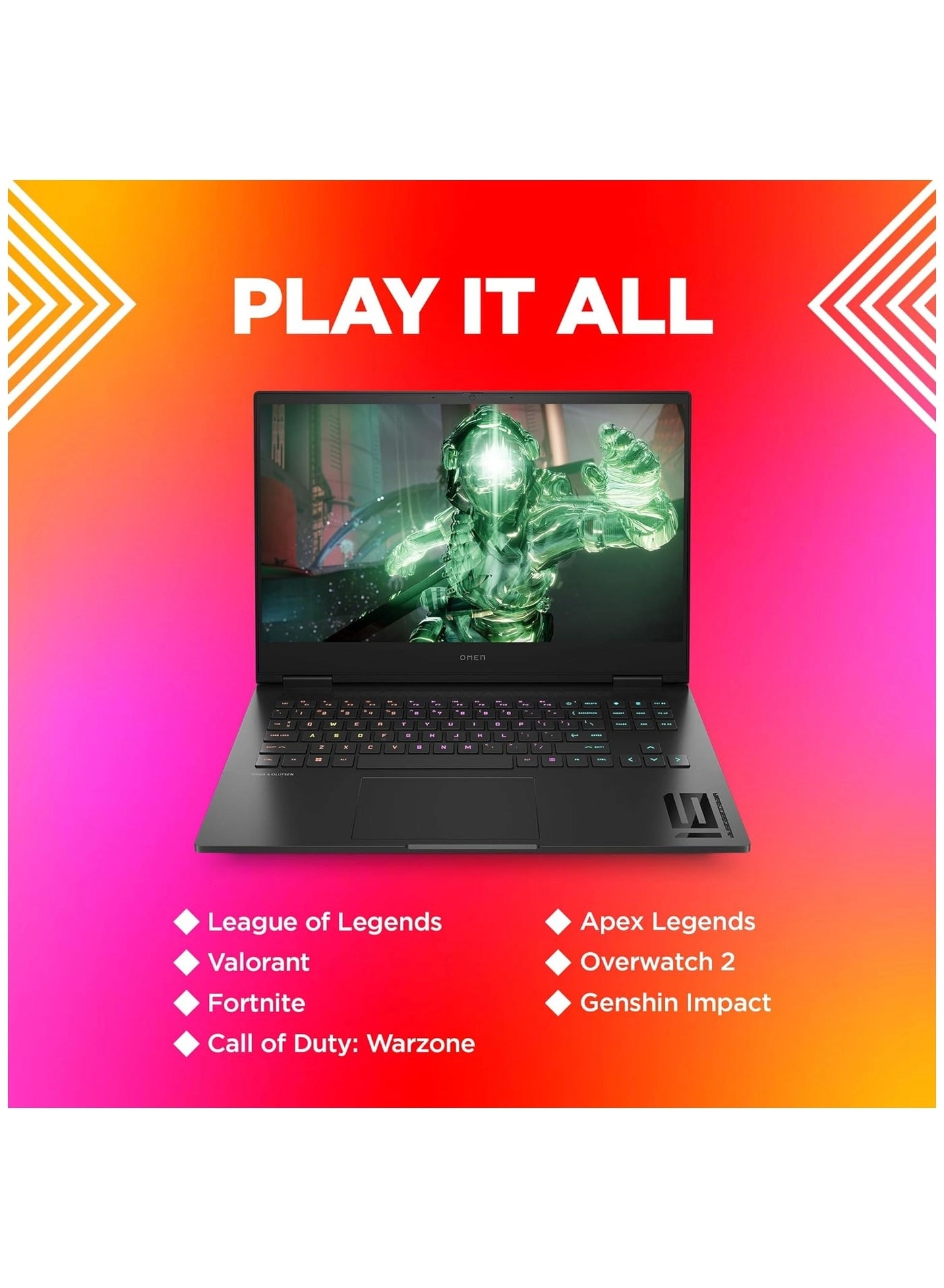 OMEN Gaming Laptop OMEN 16GB Ram 512GB - 16.1'' Core i9-13900HX 16GB DDR5 512GB SSD