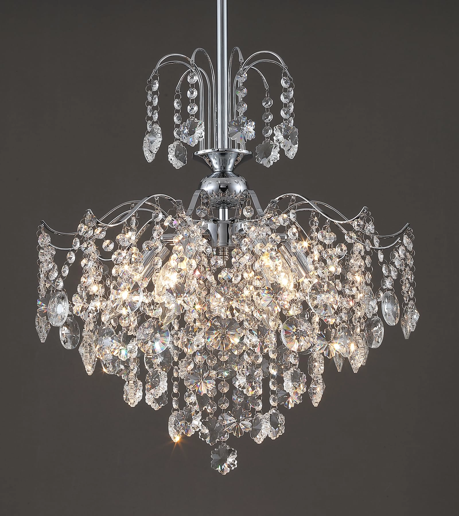 Crystal Chandelier - Dimmable