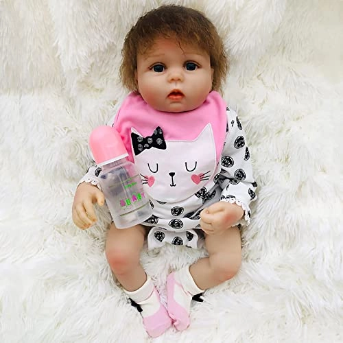 Reborn Baby Doll - 55cm 22" Vinyl Cotton Body