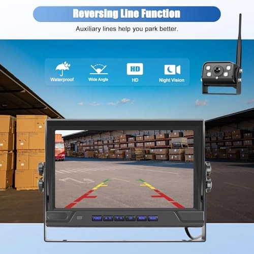 Wireless RV Backup Camera System - Night Vision Wireless 1080P