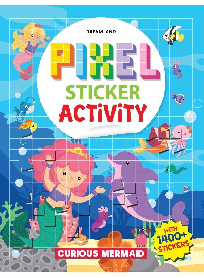 Pixel Sticker Activity - Curious Mermaid