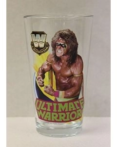 WWE Ultimate Warriors Legends Toon Tumbler - Pint Glass Durable