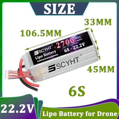 6S Drone battery - 2200mAh 2600mAh 2700mAh 3000mAh