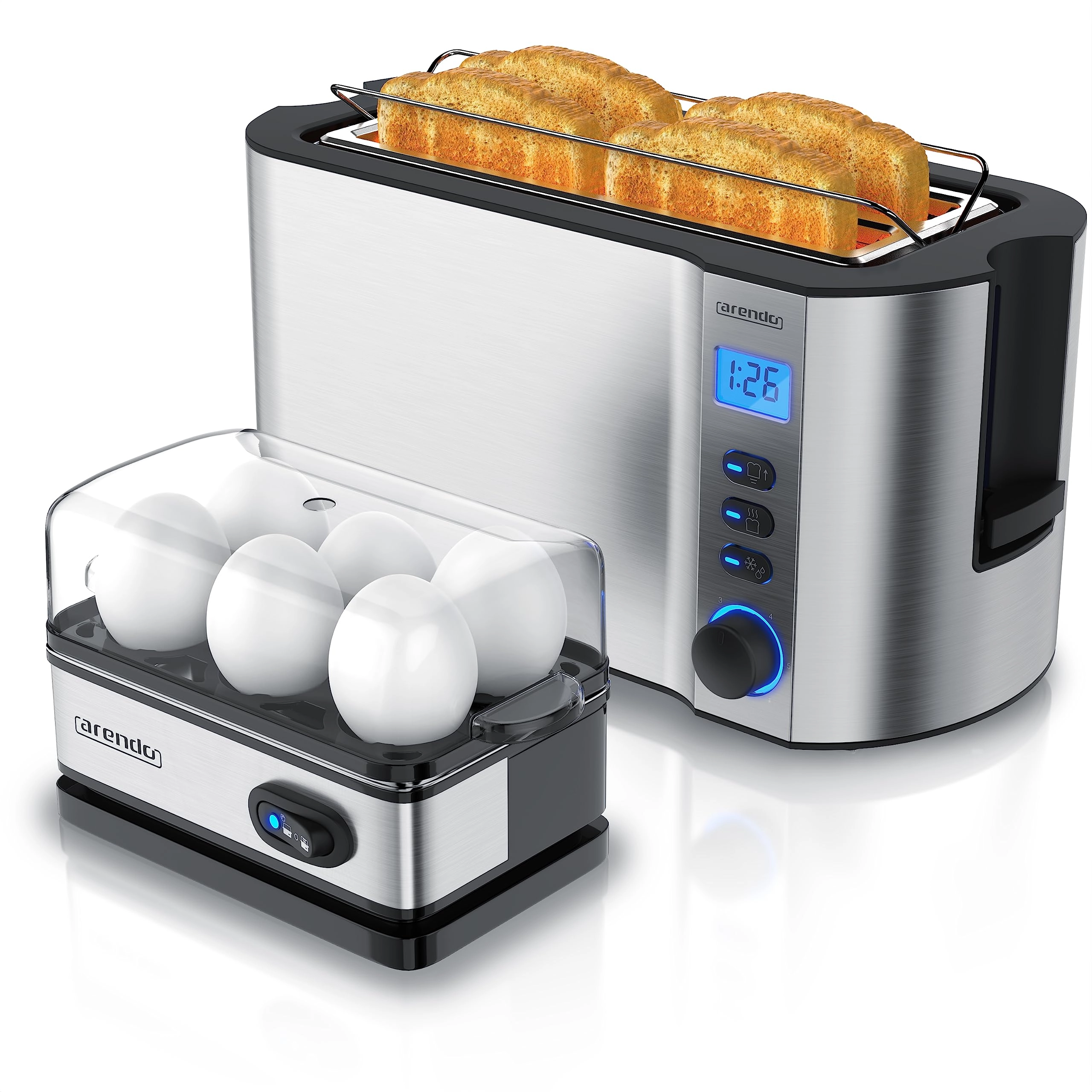 Arendo Manha - 4 slice(s) + SIXCOOK - 1-6 eggs